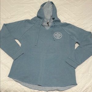 Dusty Blue Women's Mama Hoodie‎